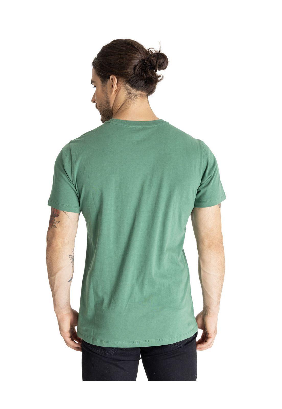 Polera Hombre Foundation Crafted F Verde-3