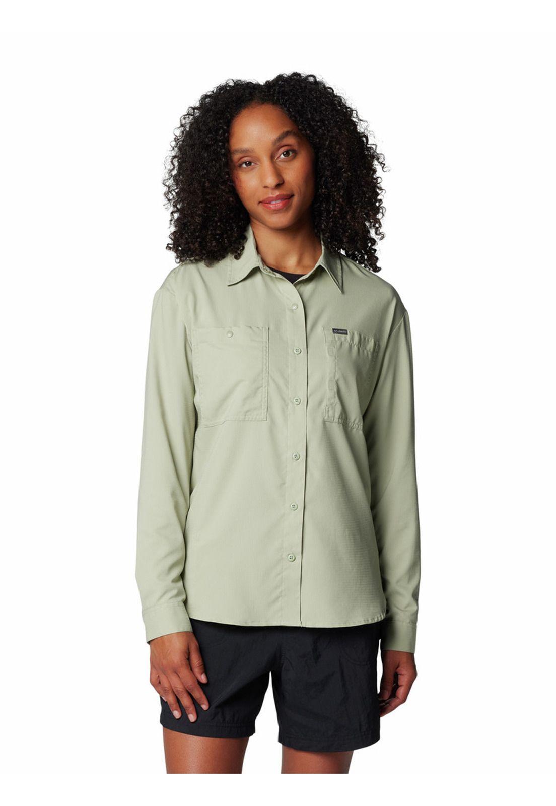 Blusa Mujer Silver Ridge Utility Verde-0