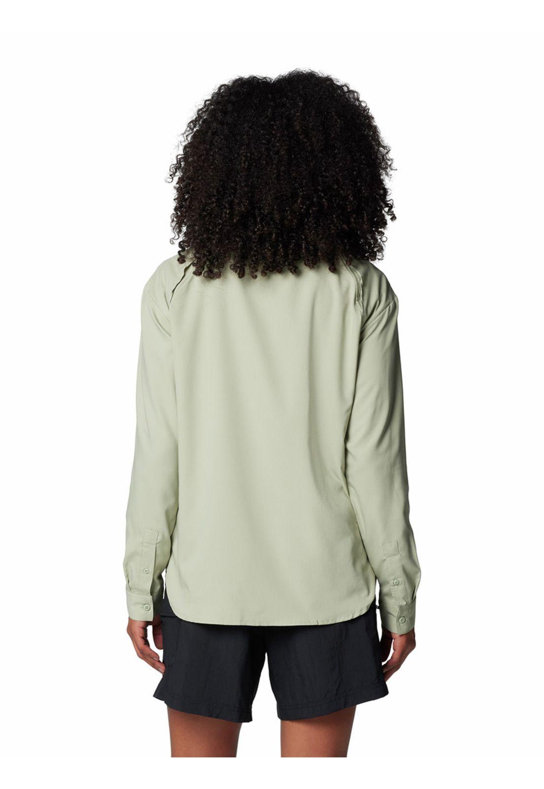 Blusa Mujer Silver Ridge Utility Verde-6
