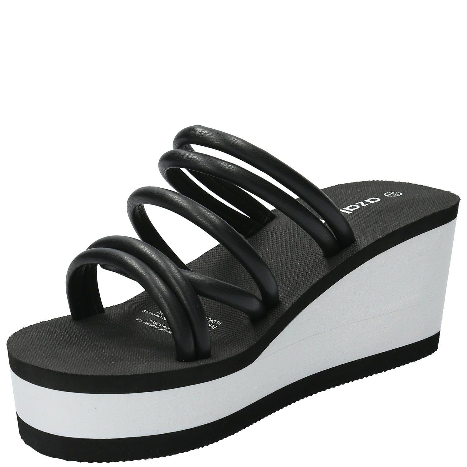 Sandalia Petra Negro Mujer-4