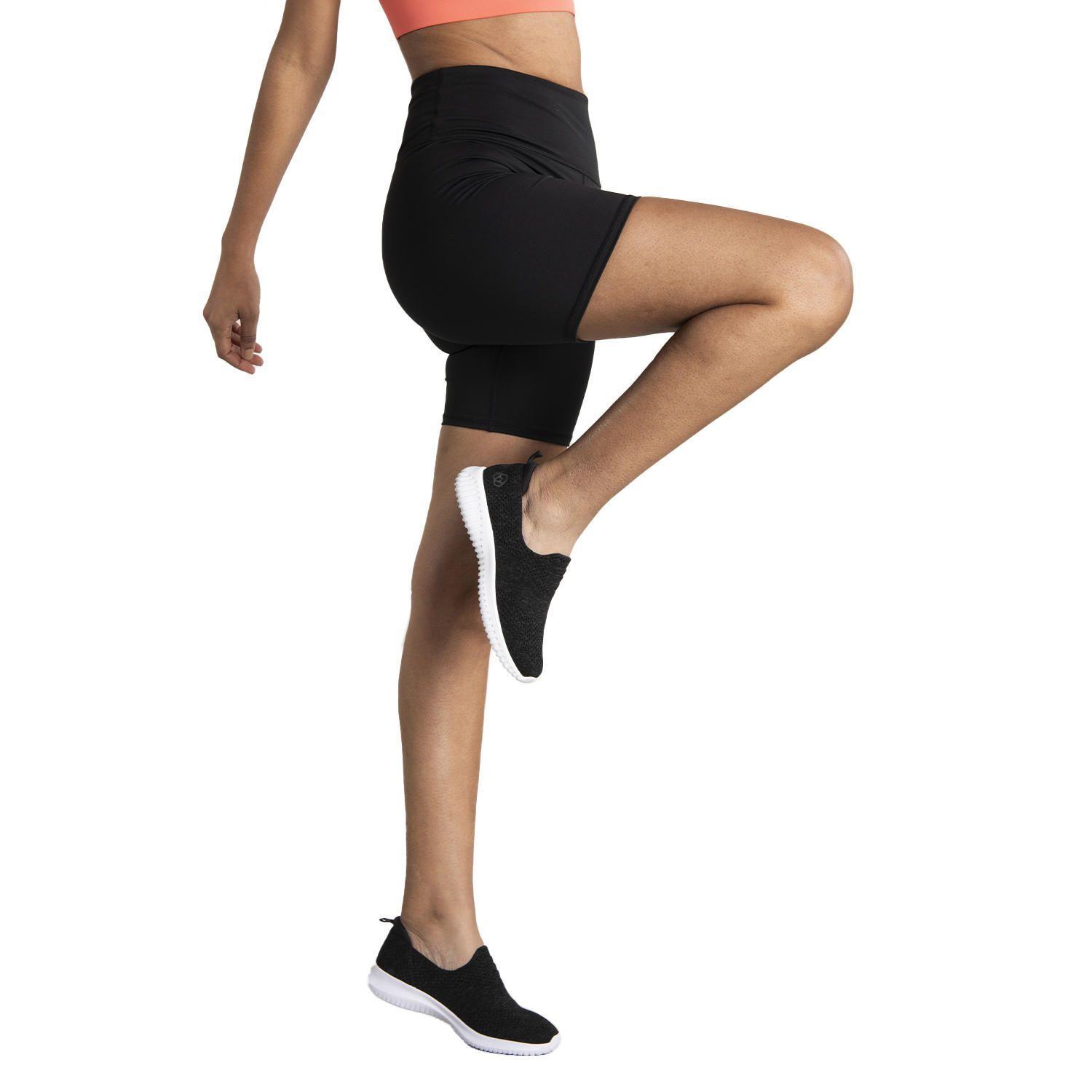 Calza Mujer Hr Basic Biker Negro-0