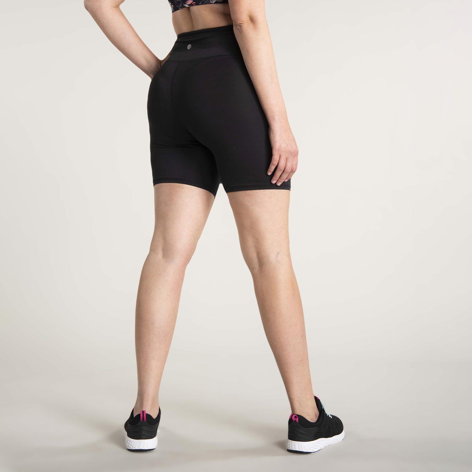 Calza Mujer Hr Basic Biker Negro-4