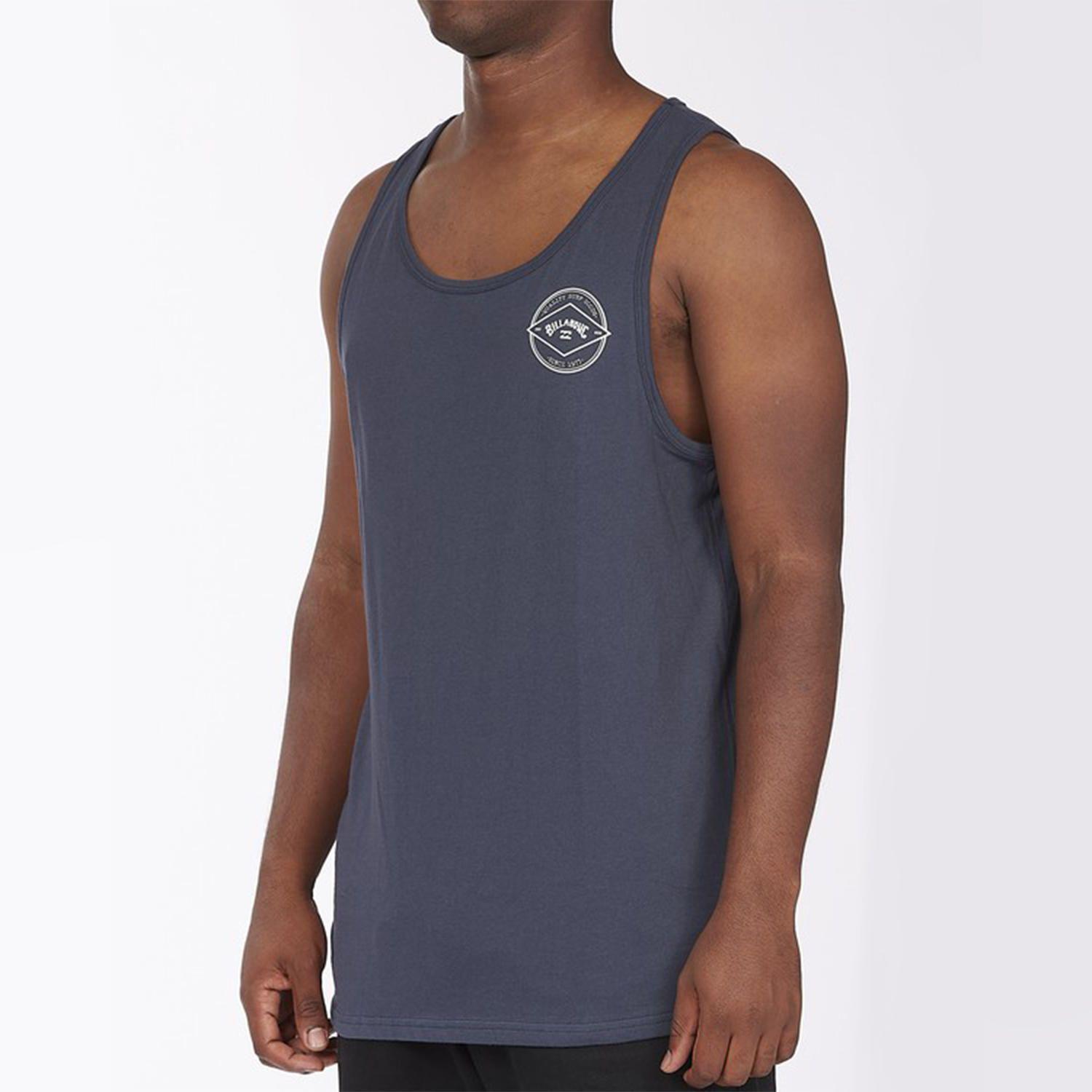 Polera S/M Hombre Rotor Arch Azul-1