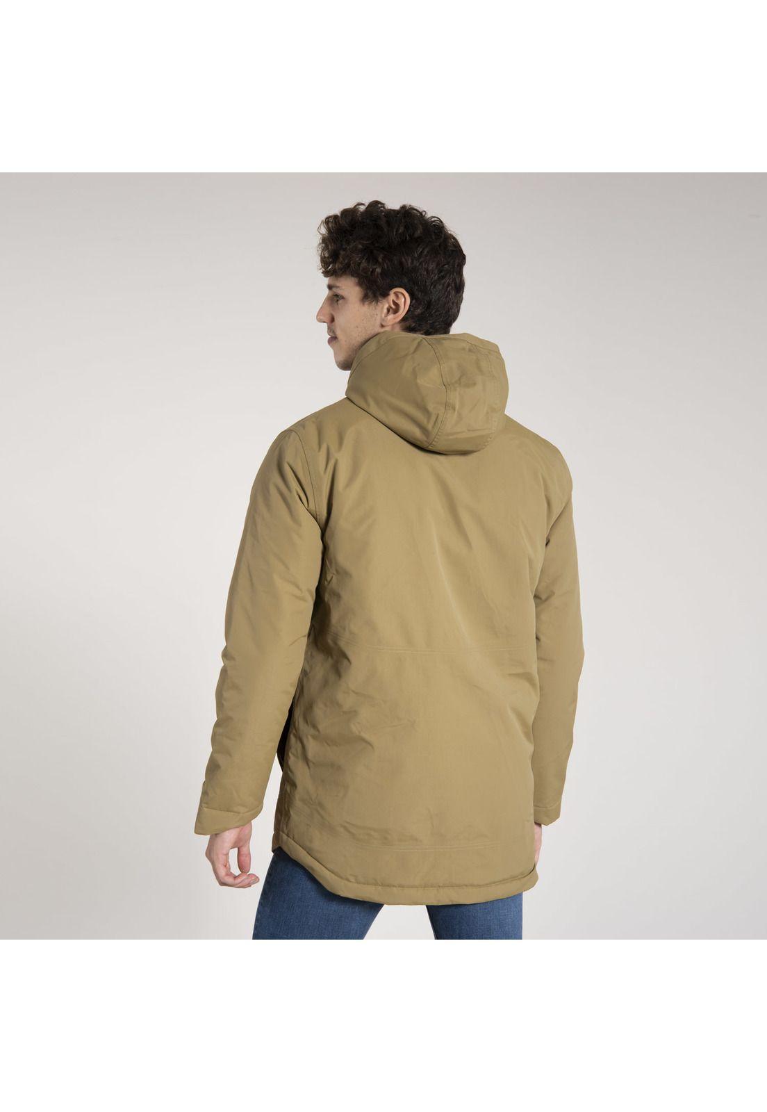 Parka Hombre Kahuna Repreve Waterproof Café-2