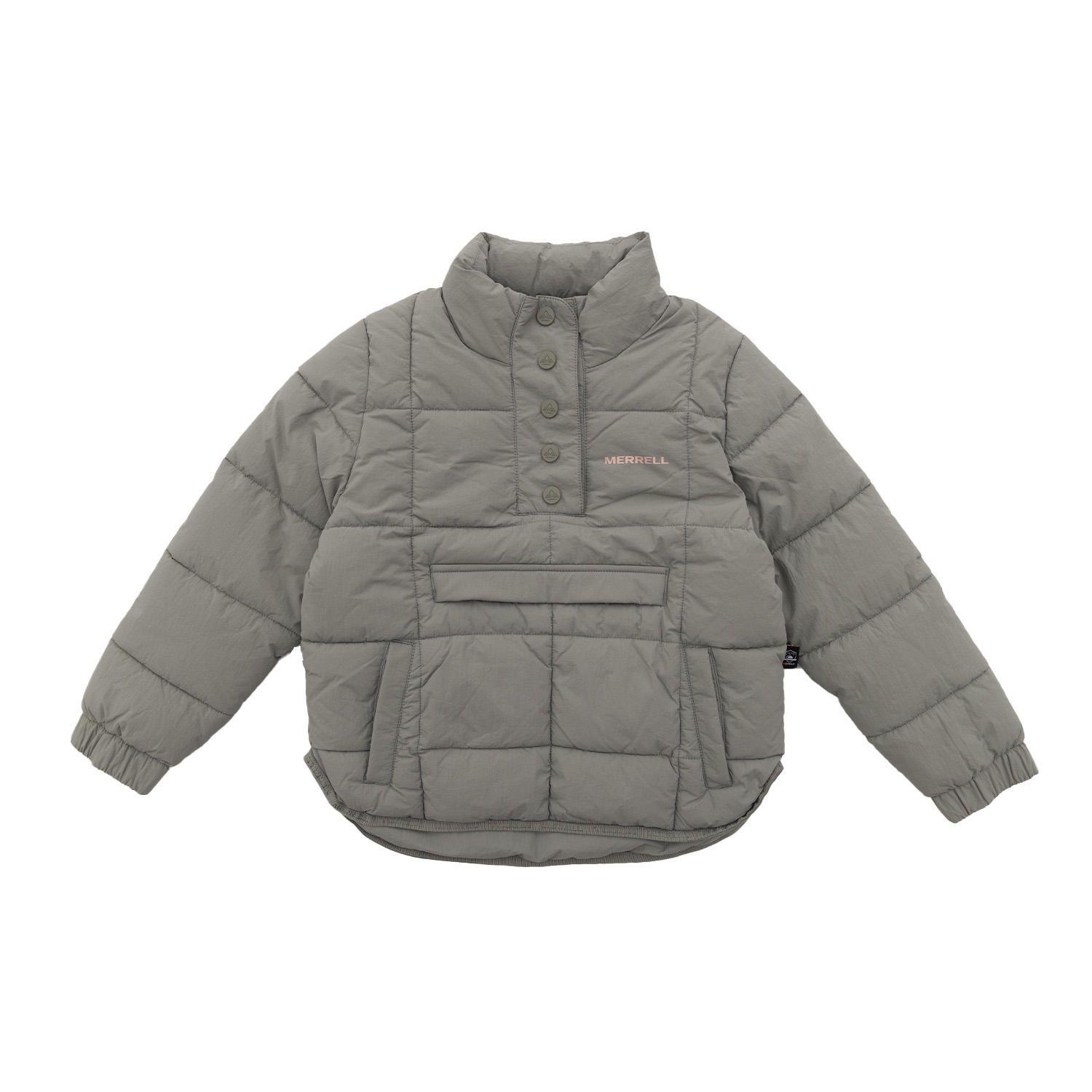 Parka Niña Cascada Verde-0