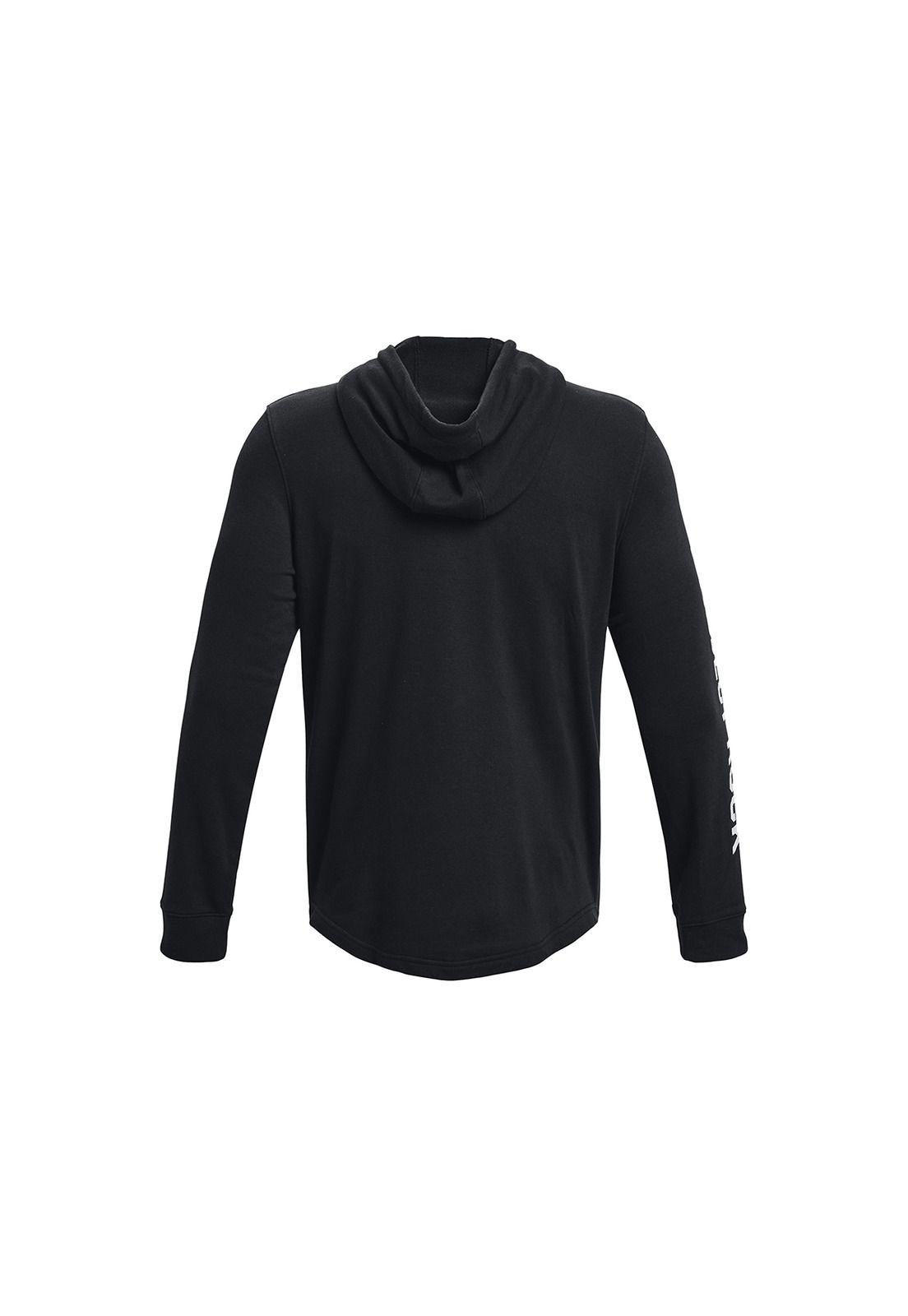 Polerón Pjt Rock Terry Hoodi Negro Hombre-1