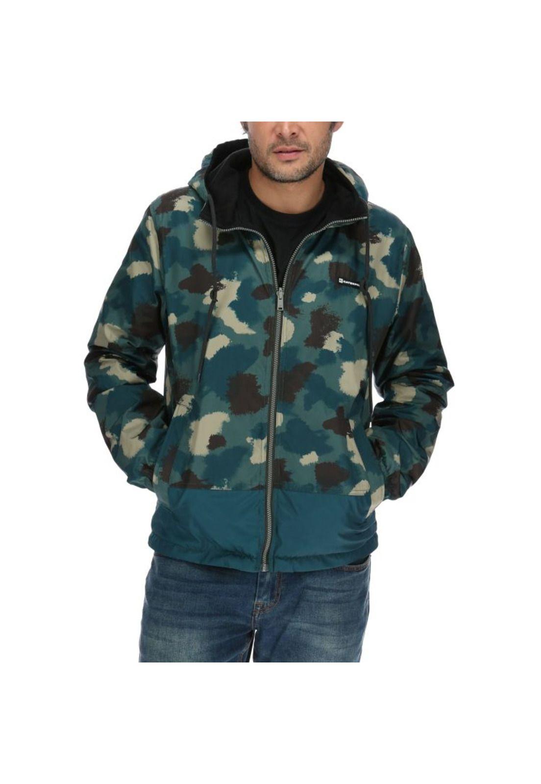 Chaqueta Hombre Reversible Jacket Verde-0