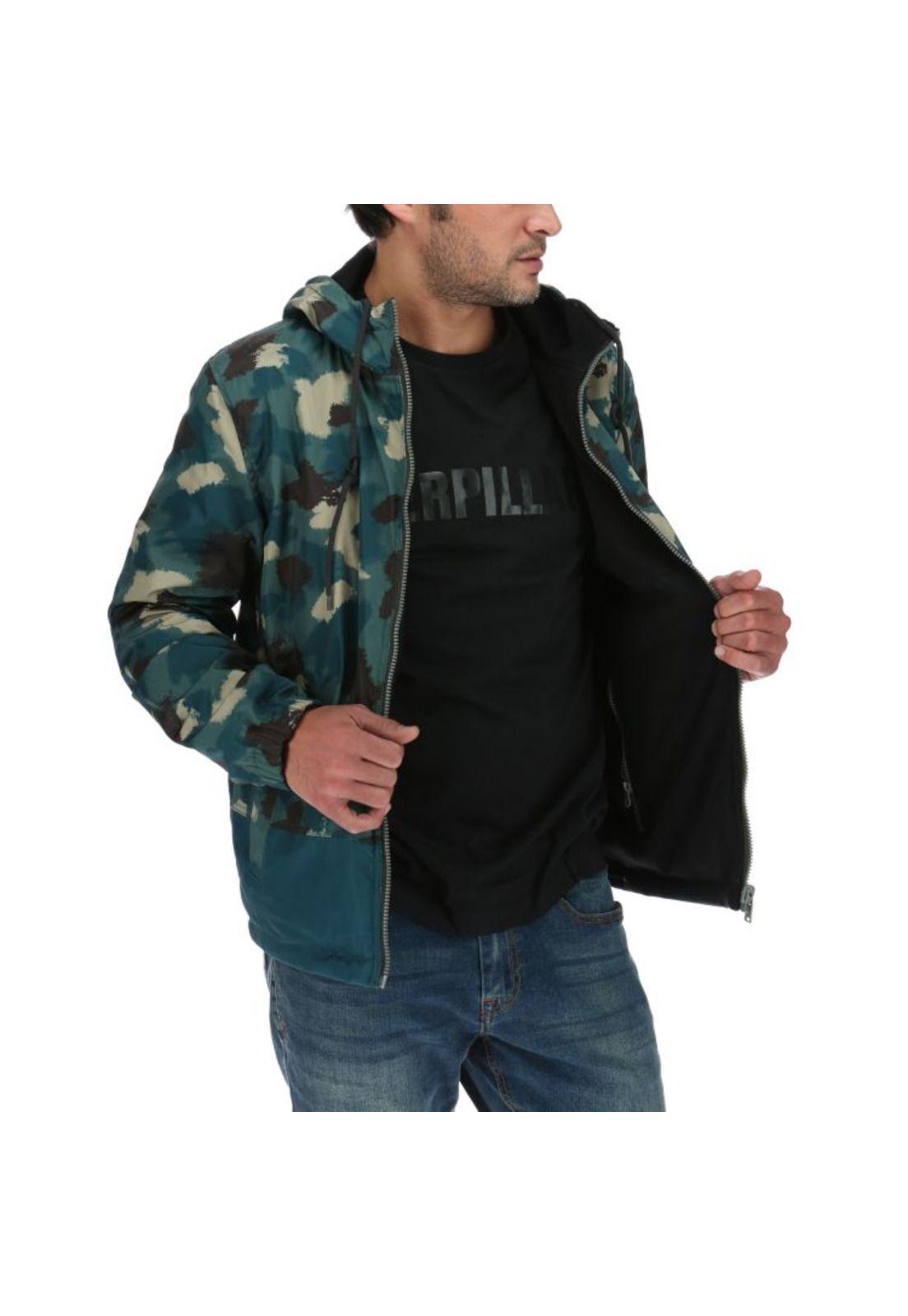 Chaqueta Hombre Reversible Jacket Verde-3