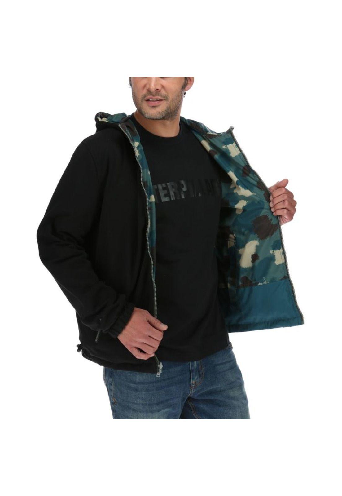 Chaqueta Hombre Reversible Jacket Verde-4
