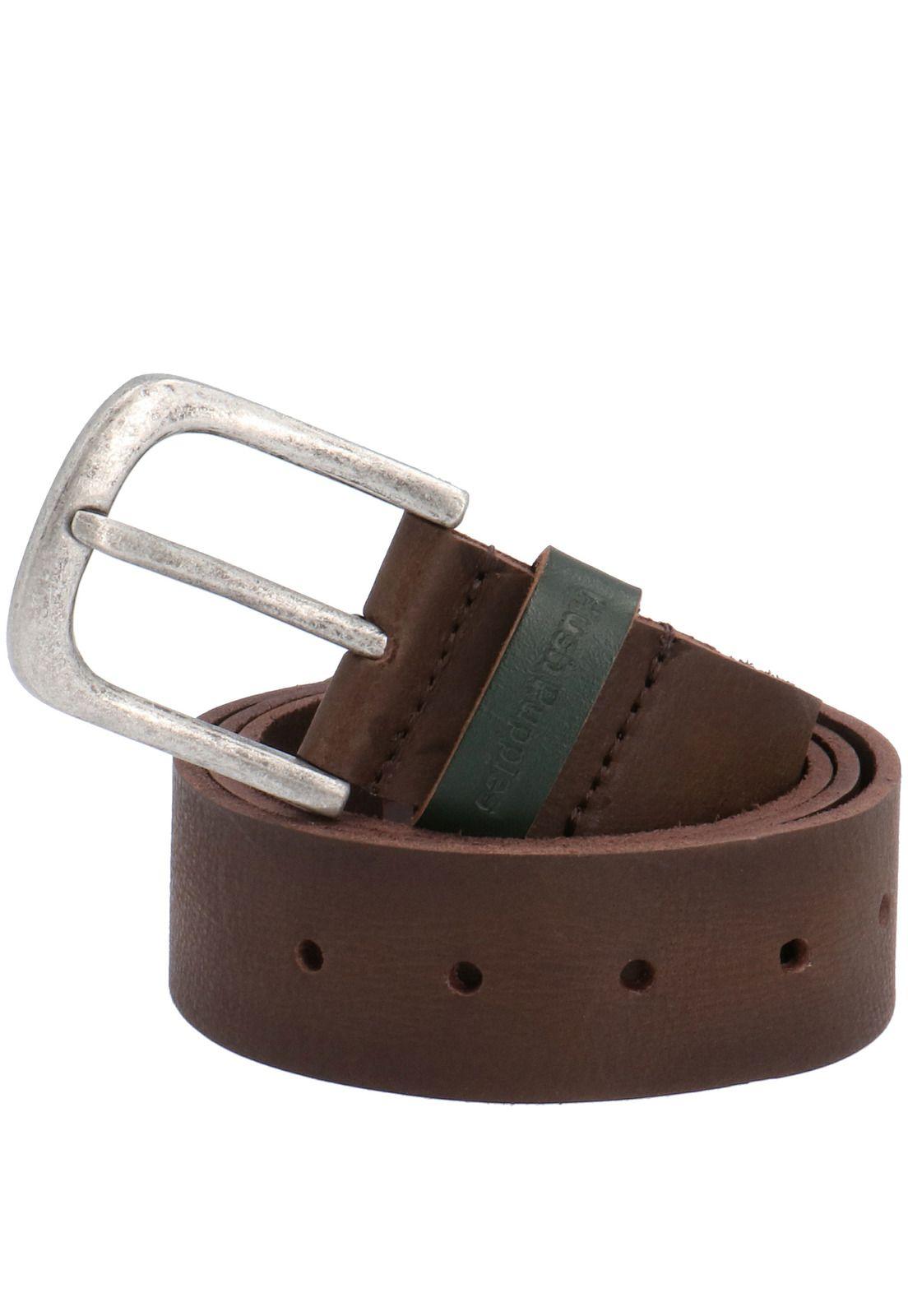 Cinturón Cuero Hombre Mg Pass Café-0