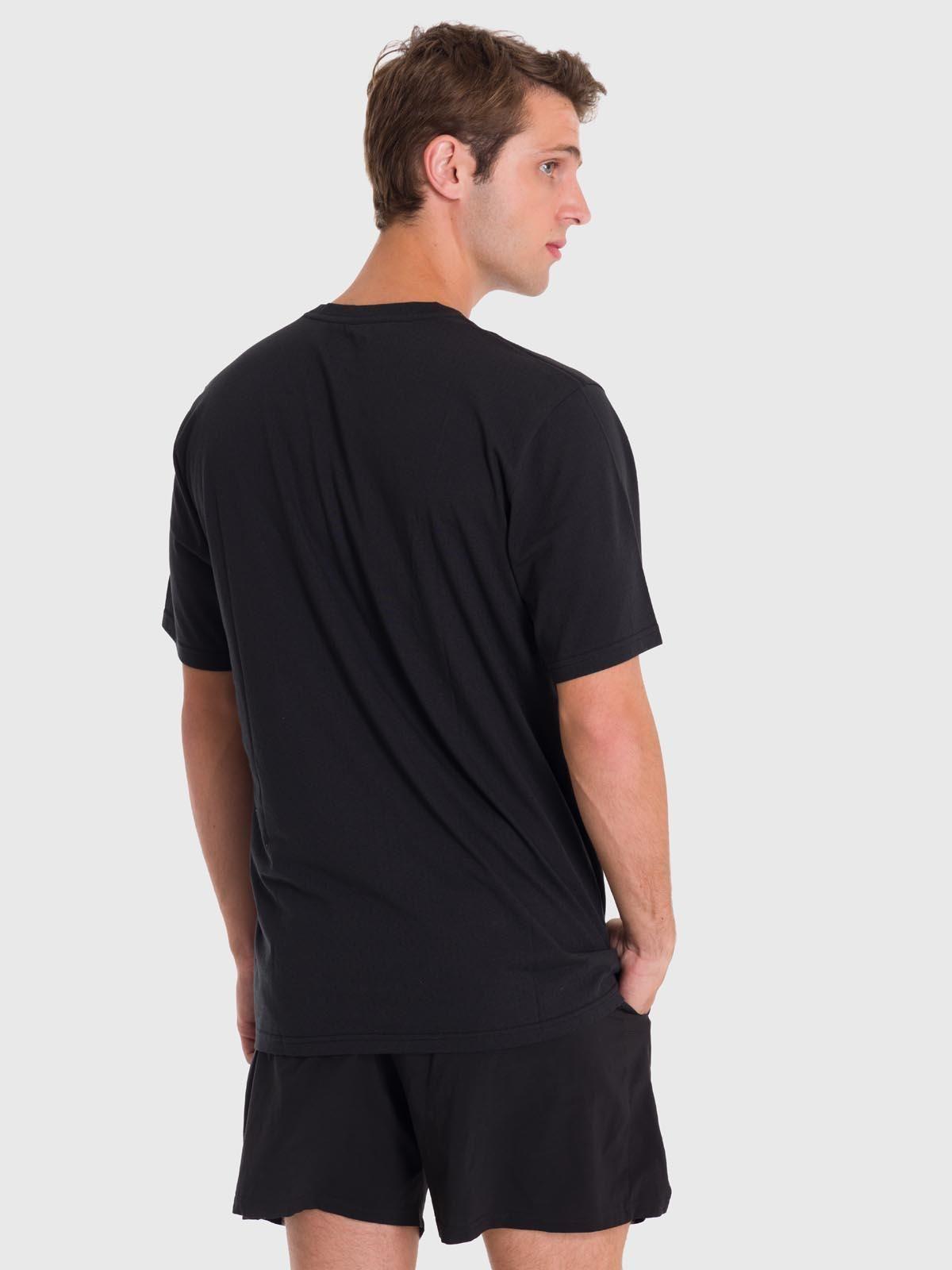 Polera Hombre Crew Neck Ii Negra-3