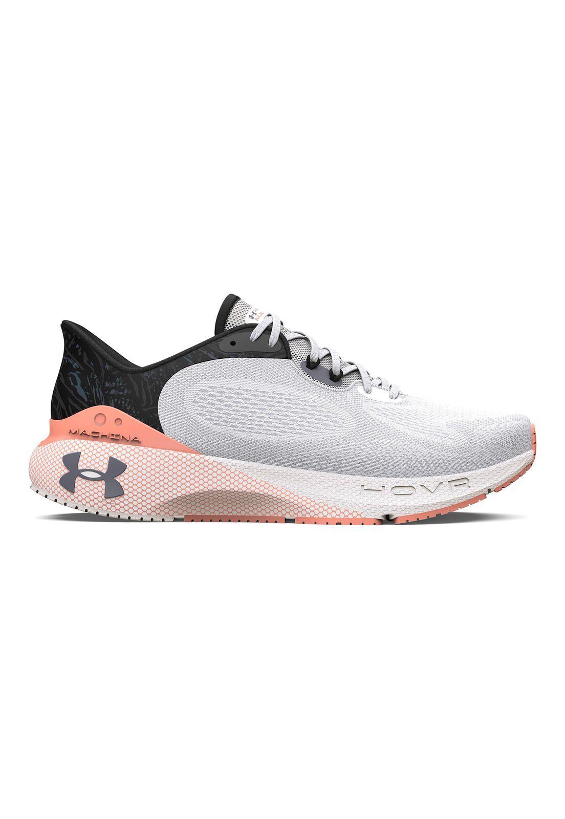 Zapatilla run UA HOVR Machina 3 Run Like A mujer Blanco-0