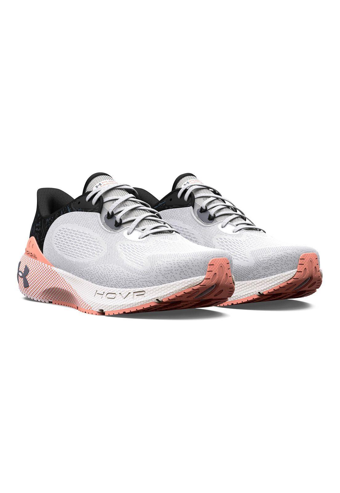 Zapatilla run UA HOVR Machina 3 Run Like A mujer Blanco-5