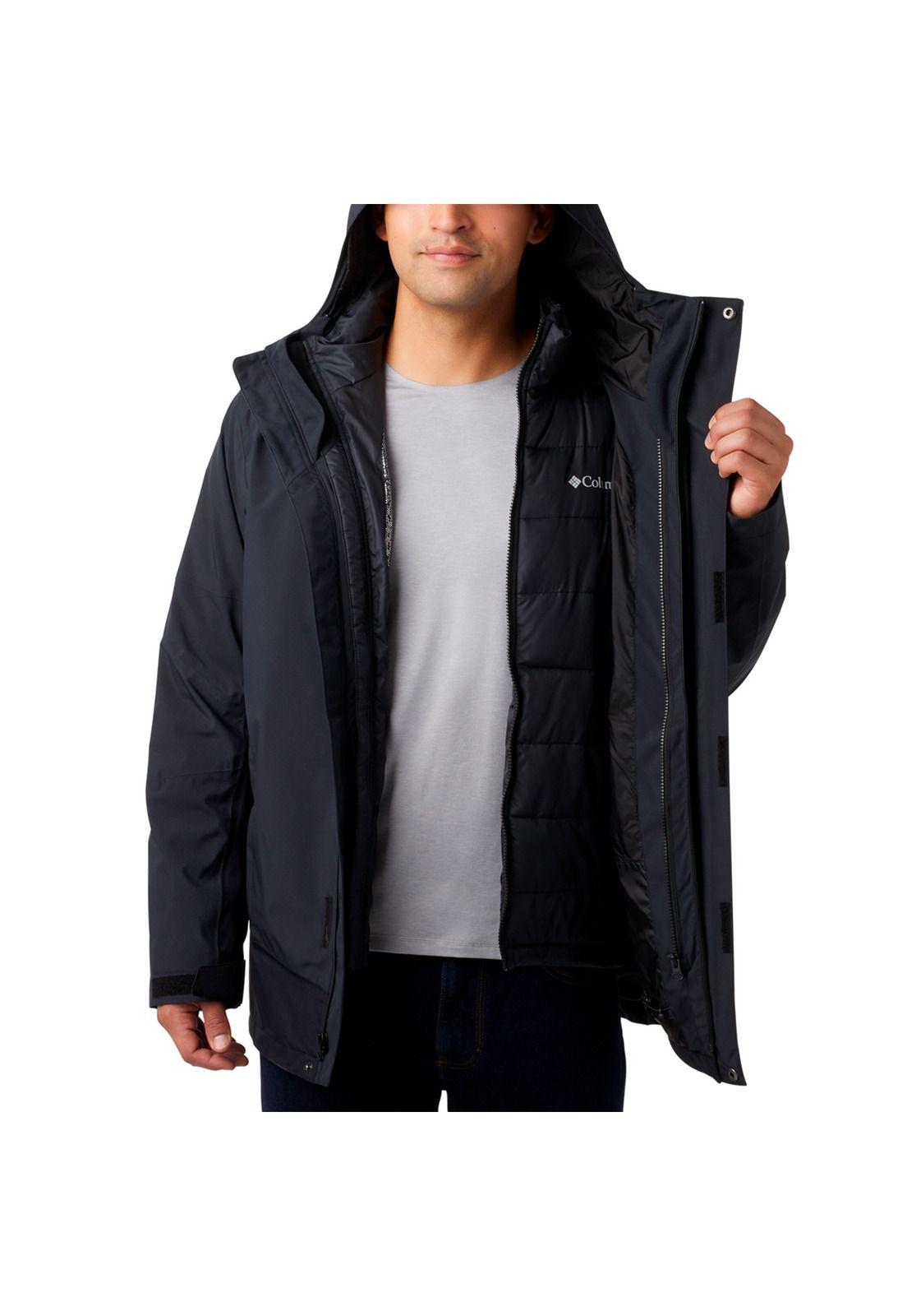 Parka Hombre Lhotse Iii  Jkt Polyester Negro-1