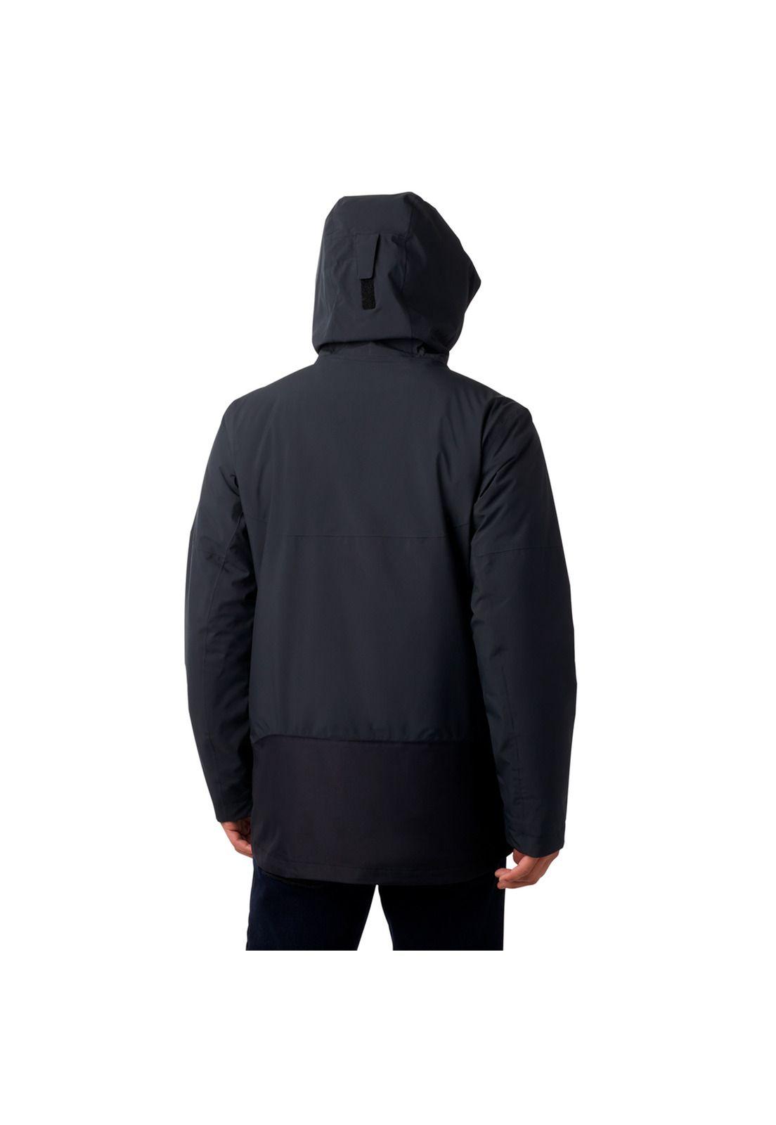 Parka Hombre Lhotse Iii  Jkt Polyester Negro-2