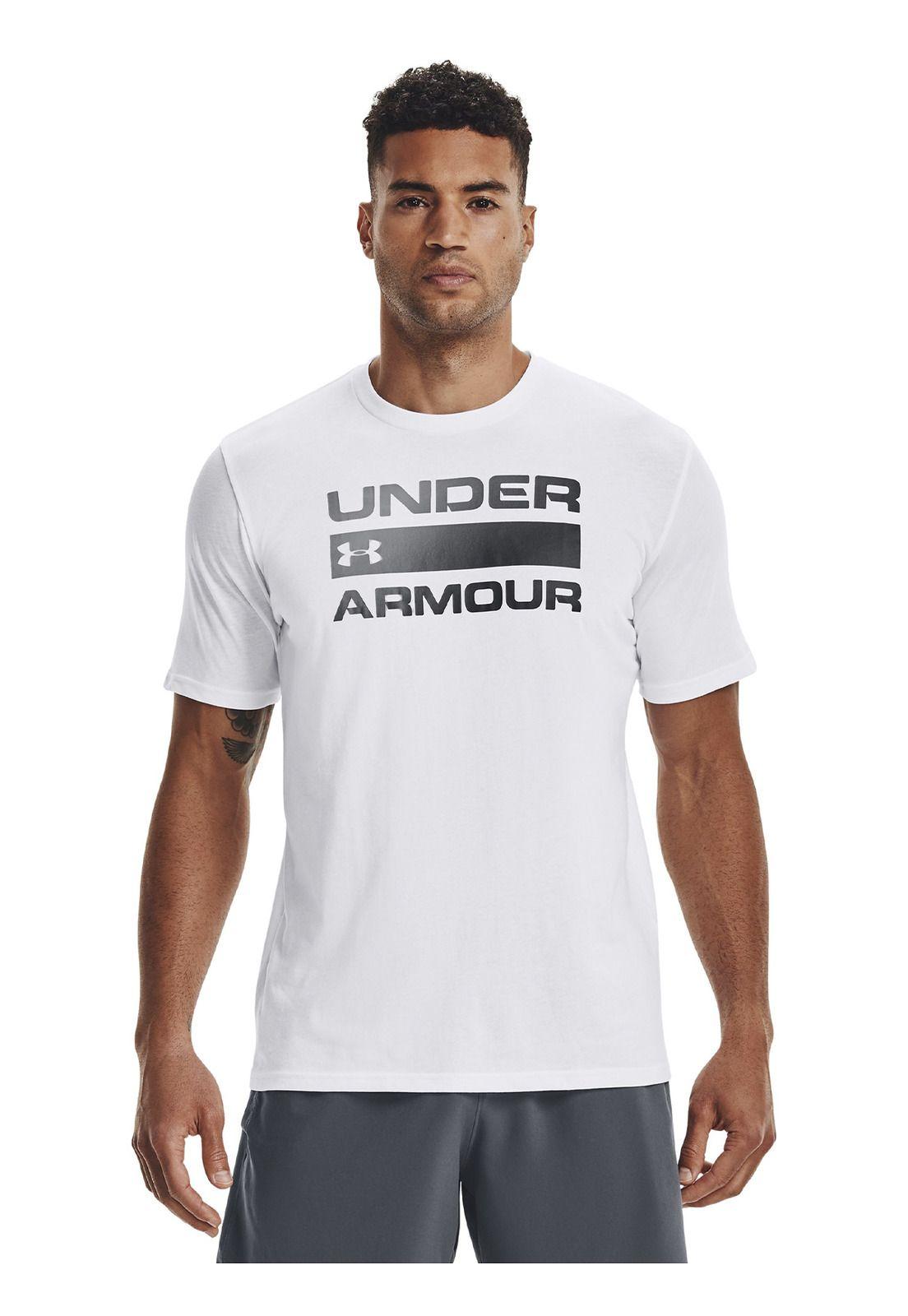 Polera manga crta TeamWrdmrk hombre Blanco-3