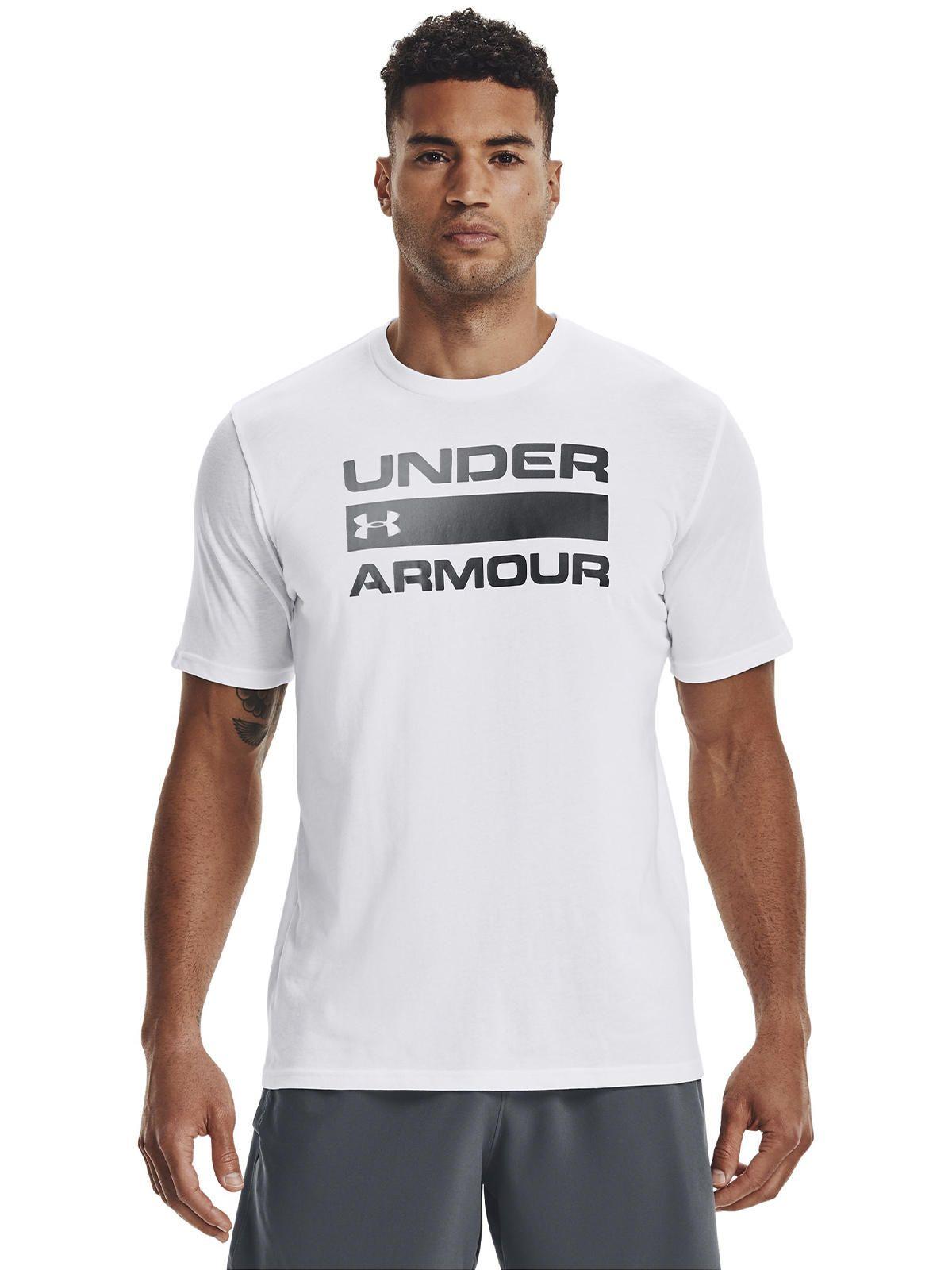 Polera manga crta TeamWrdmrk hombre Blanco-3