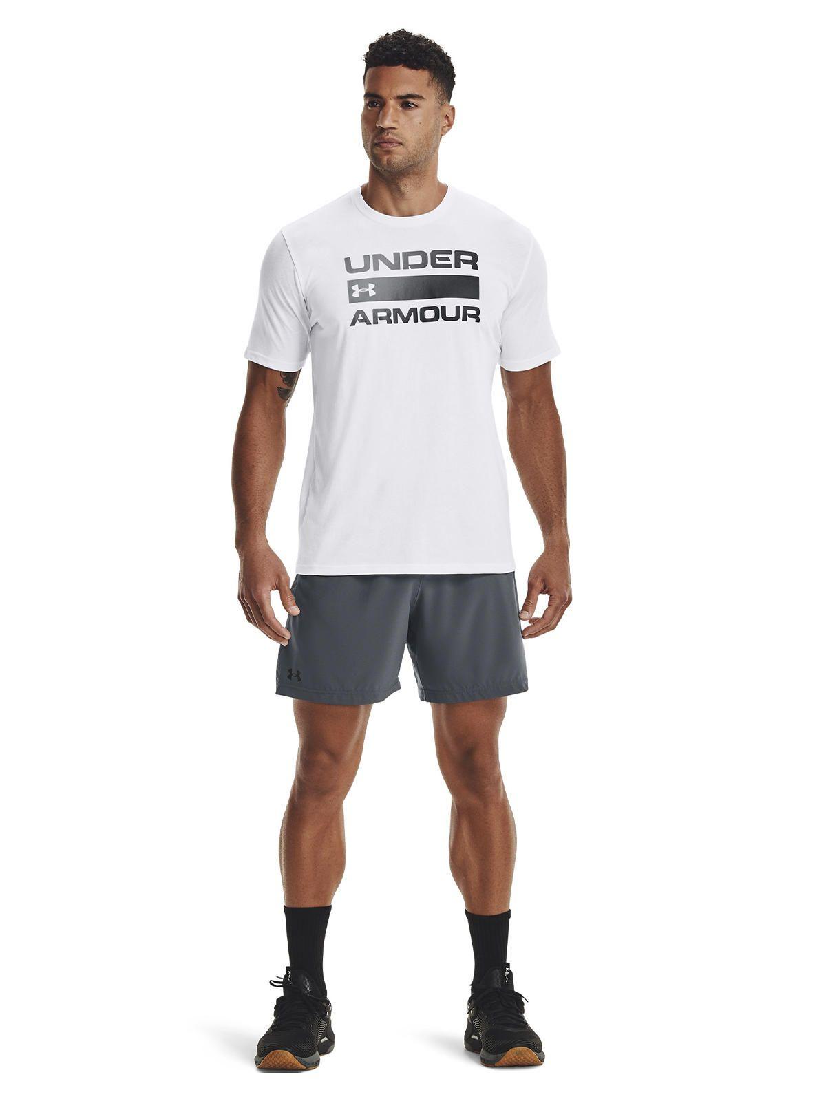 Polera manga crta TeamWrdmrk hombre Blanco-5