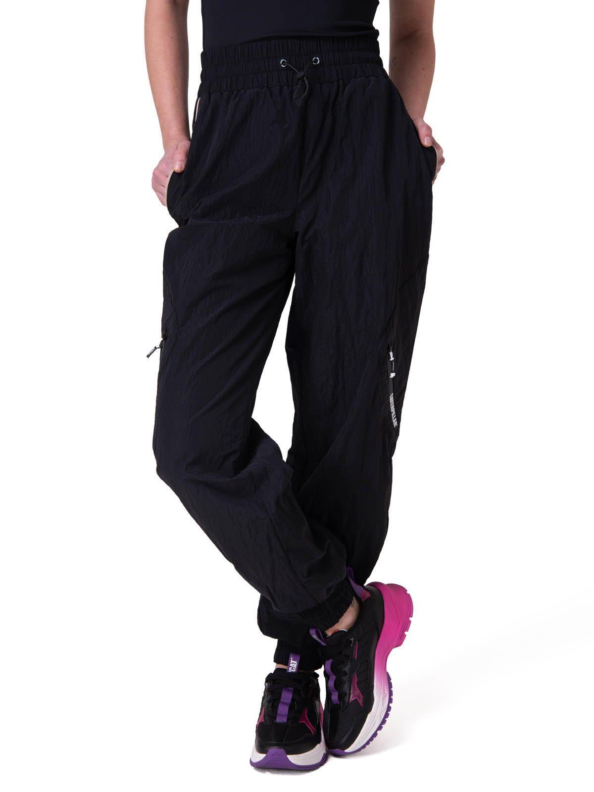 Pantalon W Nylon Ripstop E-Wa Mujer Negro-0