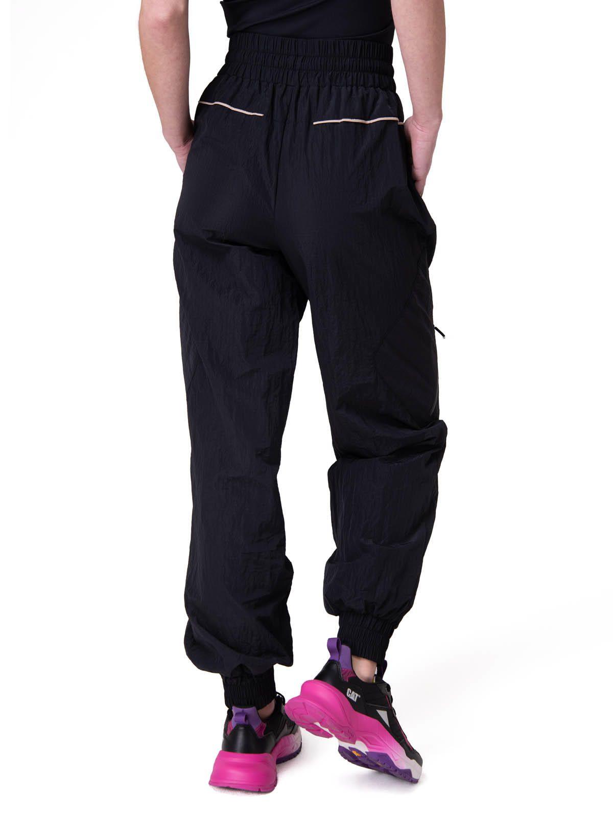 Pantalon W Nylon Ripstop E-Wa Mujer Negro-1
