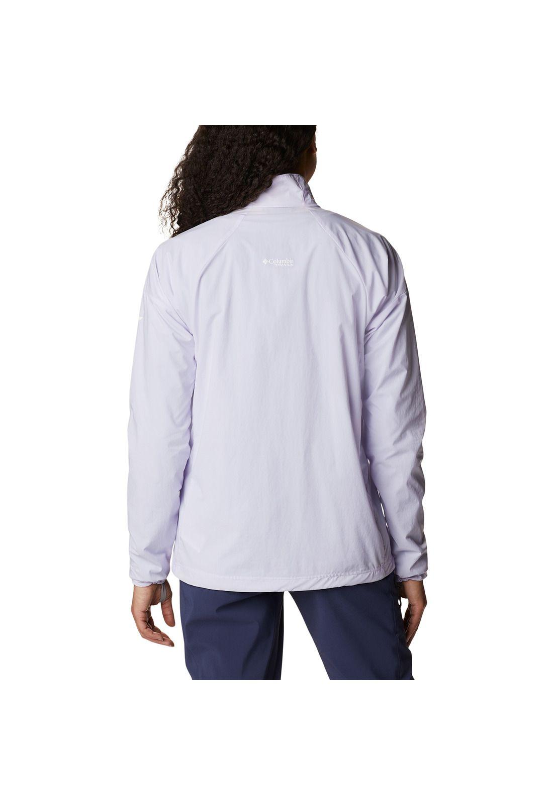 Cortaviento Titan Pass L 1/2 Zip Lila Mujer-7