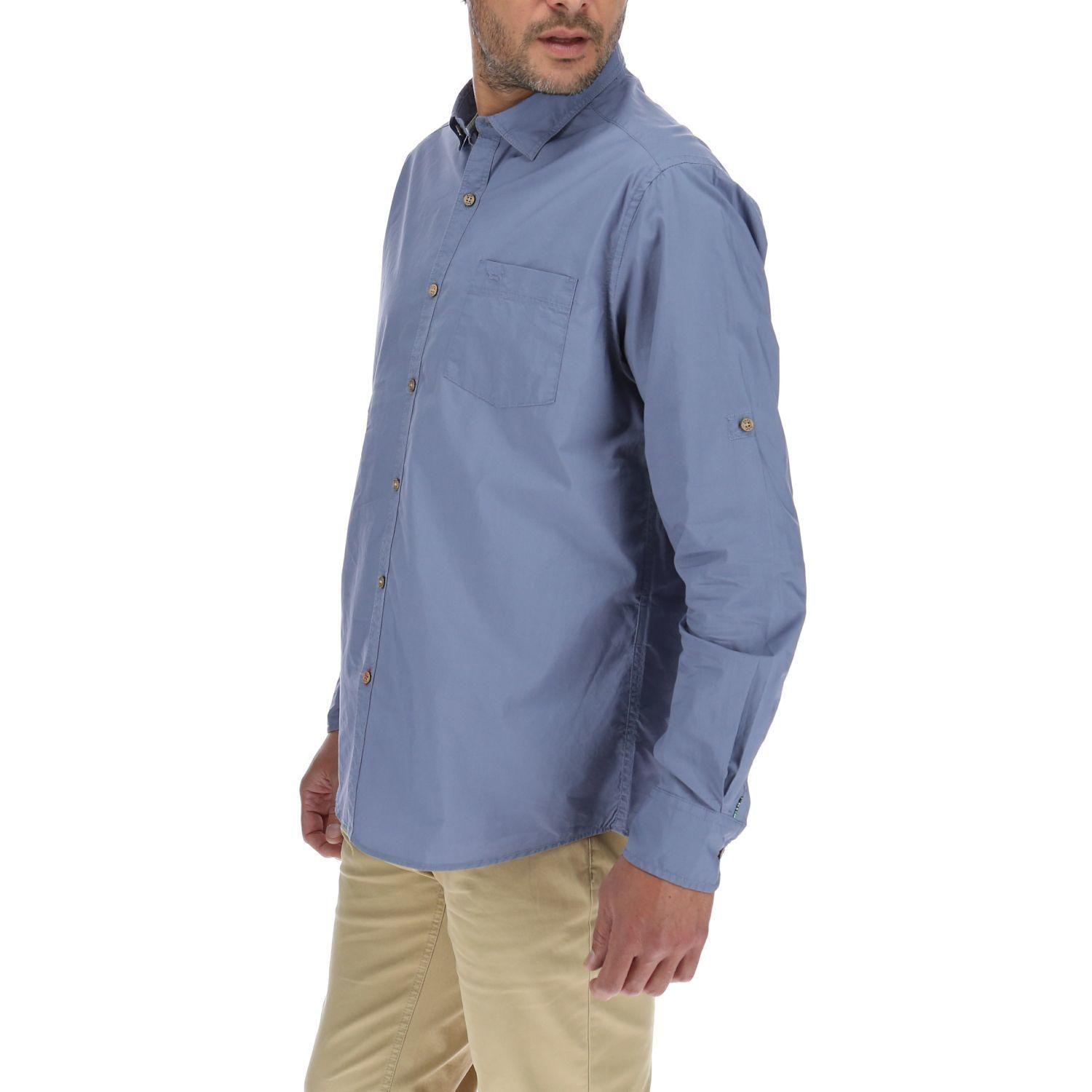 Camisa Hombre Galiton Azul-1