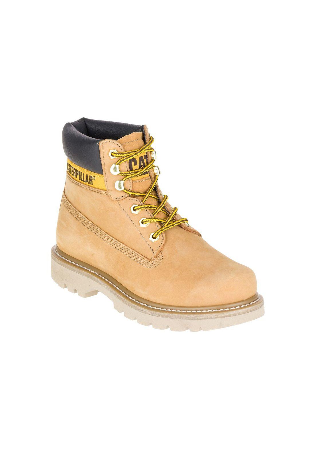 Botin Mujer Colorado Light Camel Cat-0