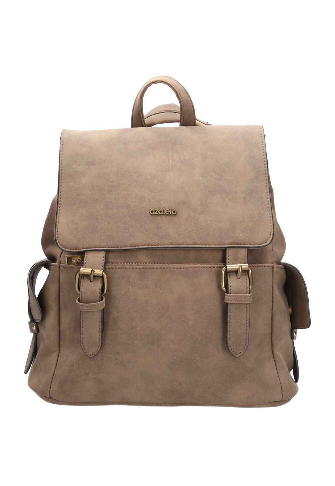 Mochila Convertible Mujer Rex Bacgbag Café-0