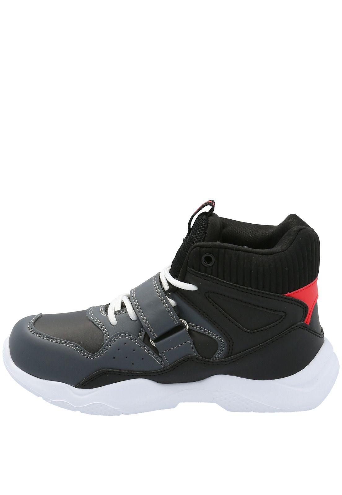 Zapatilla Niño Crux Negro-4