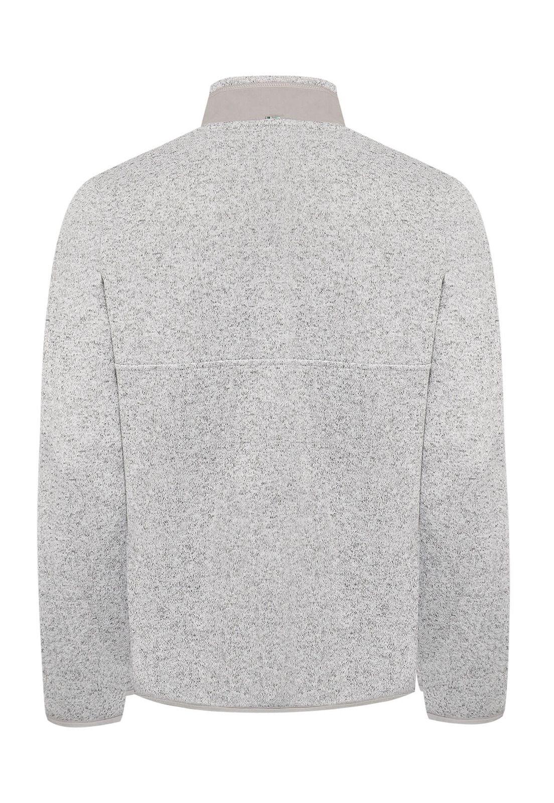 Polar Fibras Recicladas Hombre Arizhalf Gris-1