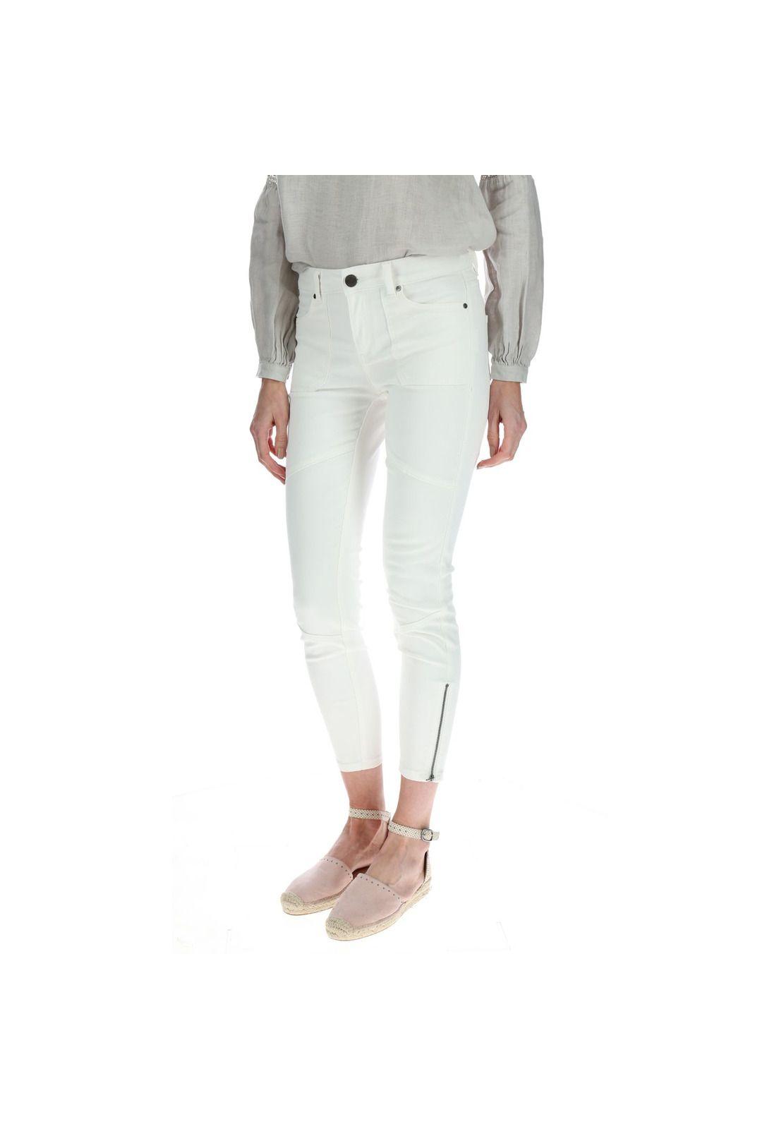 Pantalón Pitillo Mujer Tessa Crudo-1