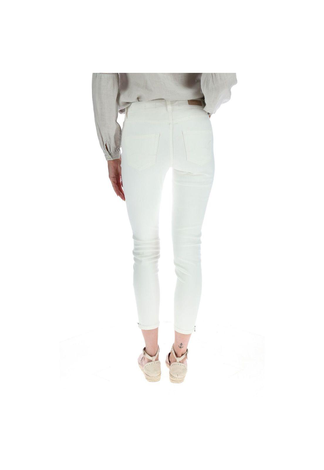 Pantalón Pitillo Mujer Tessa Crudo-2