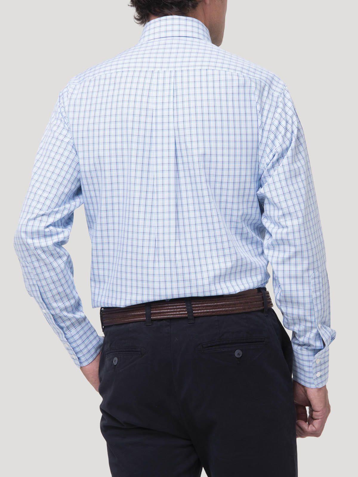 Camisa Hombre Cuello Button-Down Wf Celeste-8