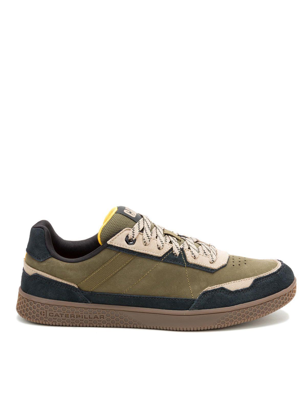Zapatilla Pause Retro Leather Hombre Verde-1