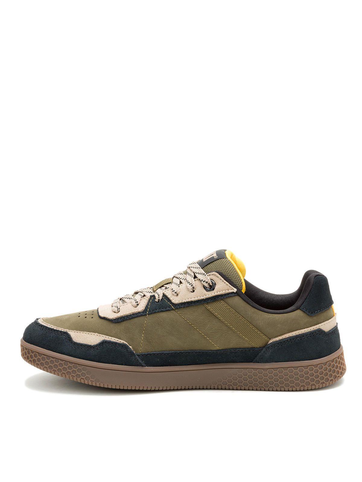 Zapatilla Pause Retro Leather Hombre Verde-3
