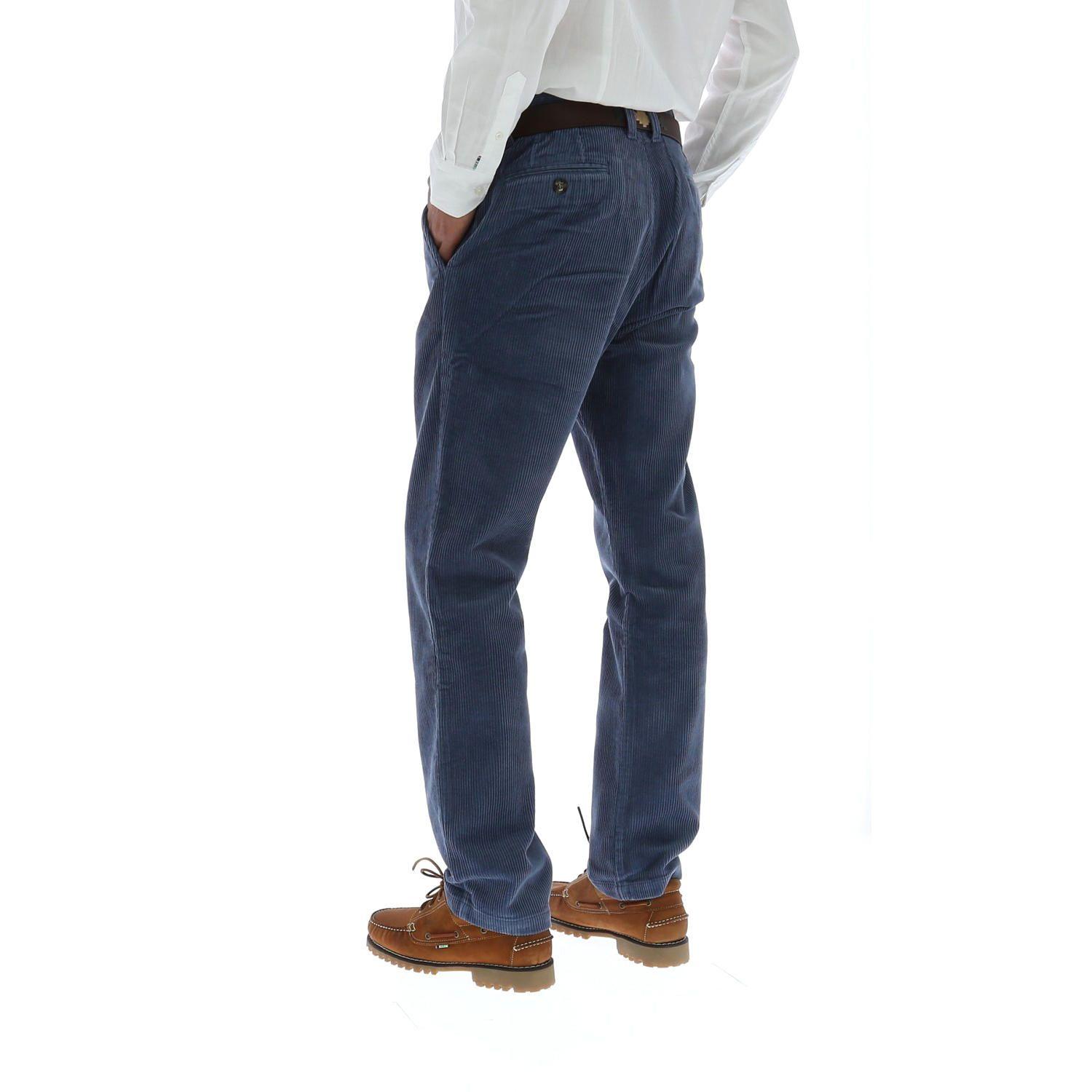Pantalon Algodón Thickcord Azul Hombre Rockford-1