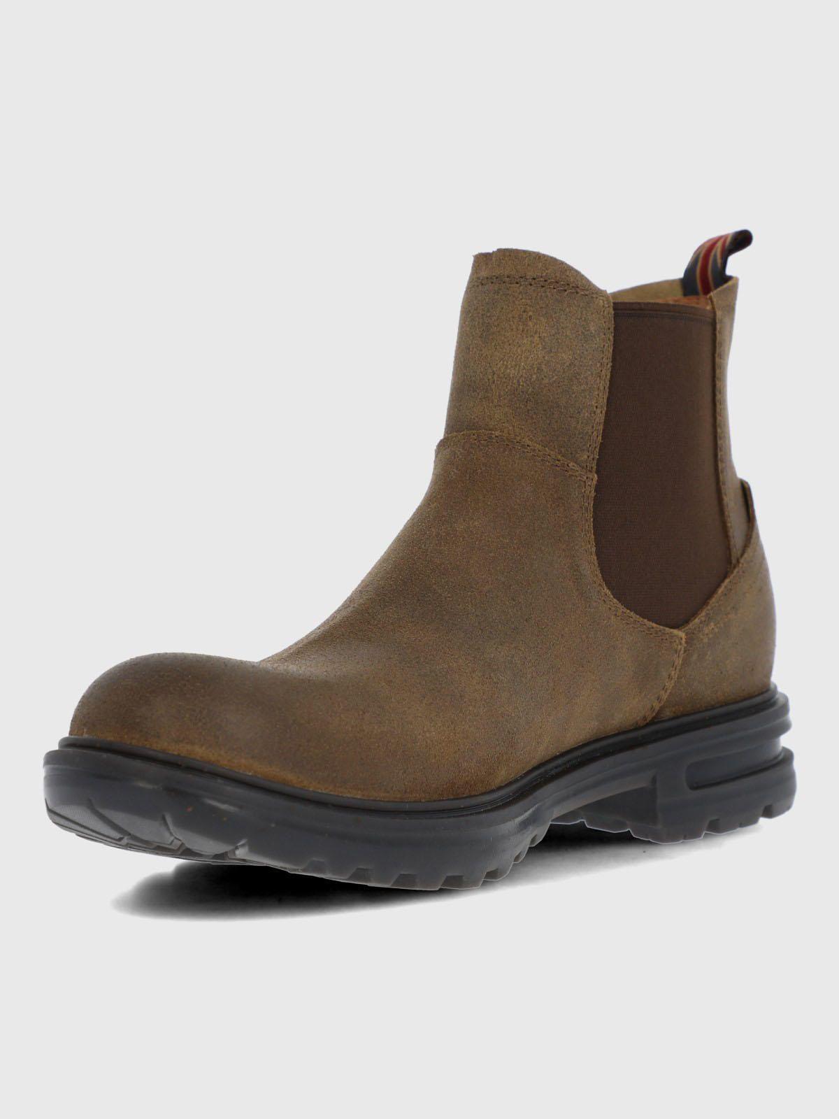 Botin Cuero Hombre Indro Café-5