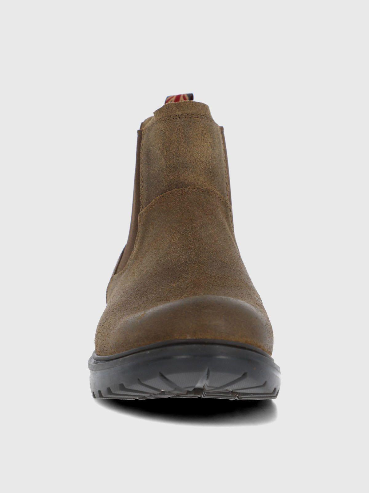 Botin Cuero Hombre Indro Café-3