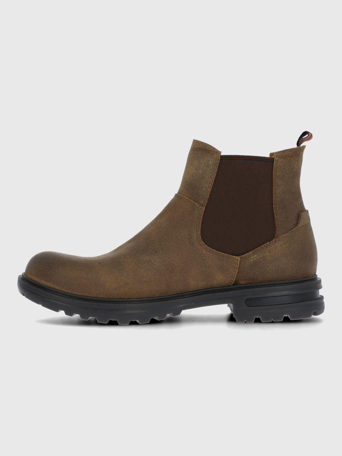 Botin Cuero Hombre Indro Café-4