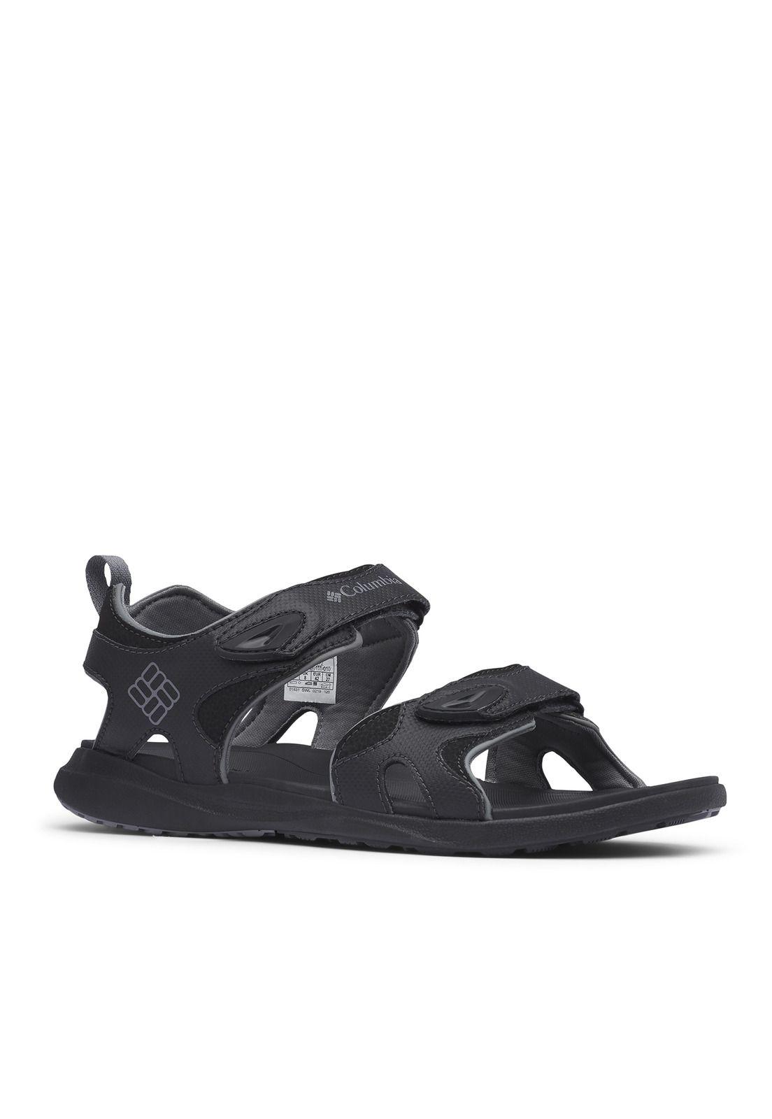Sandalia Hombre Columbia 2 strap Negro-0