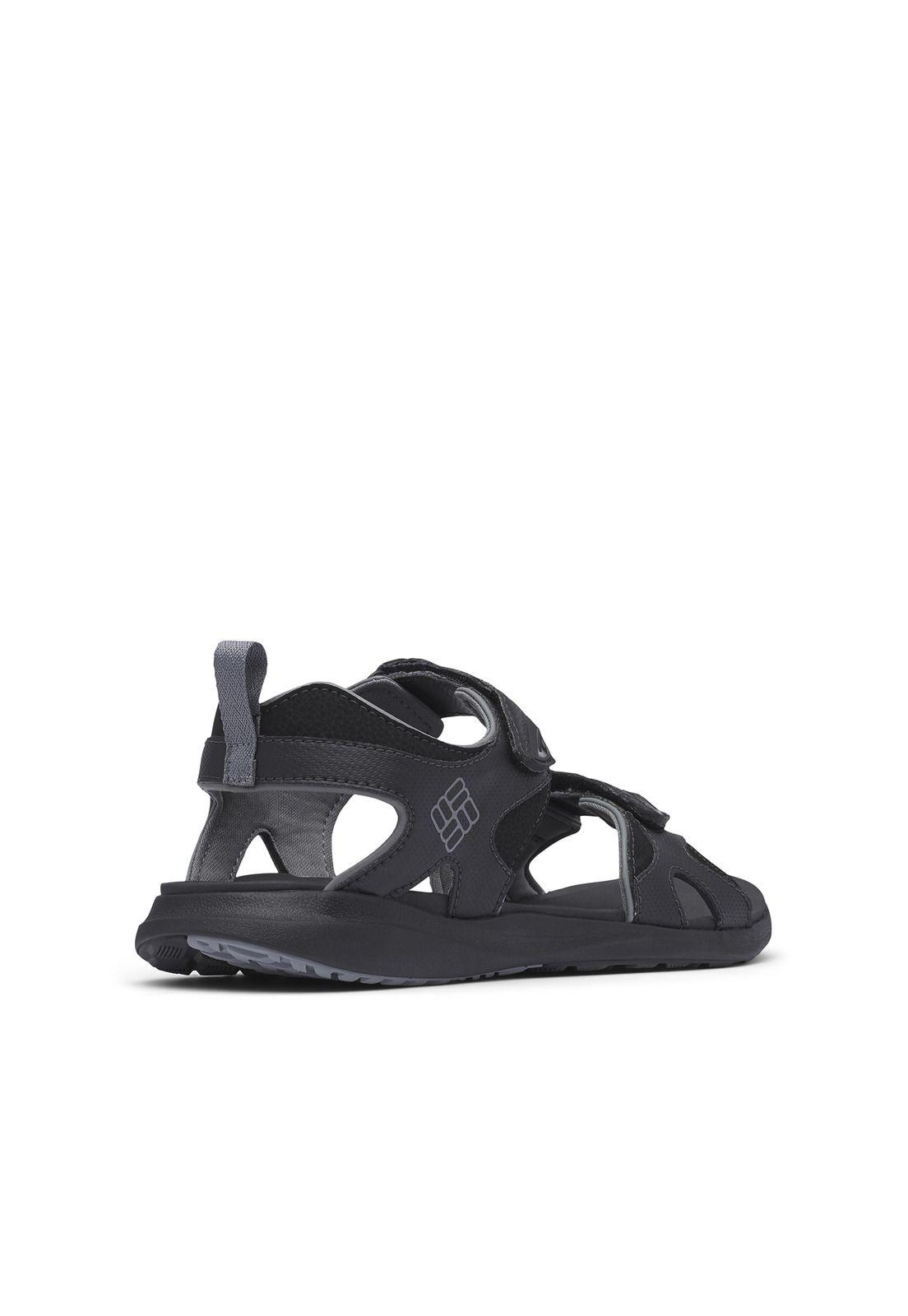 Sandalia Hombre Columbia 2 strap Negro-8