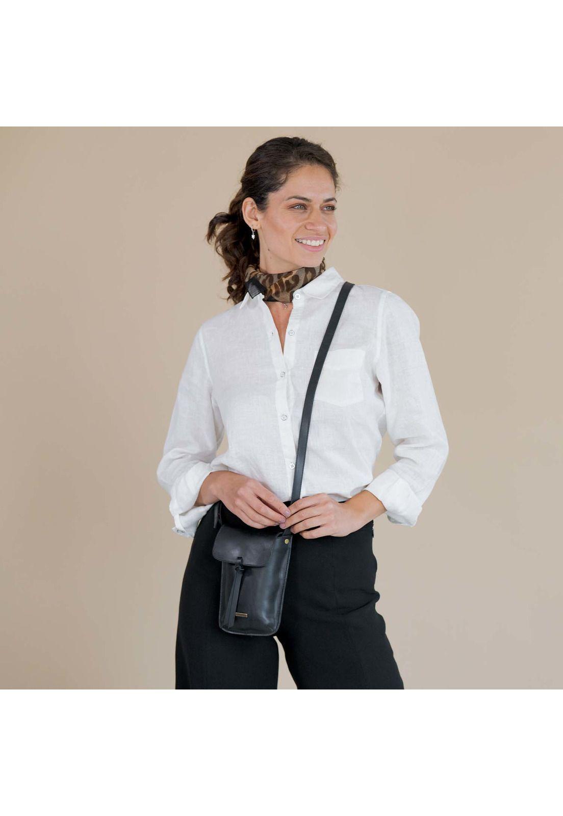 Cartera Mujer Leff Cross Negro-1