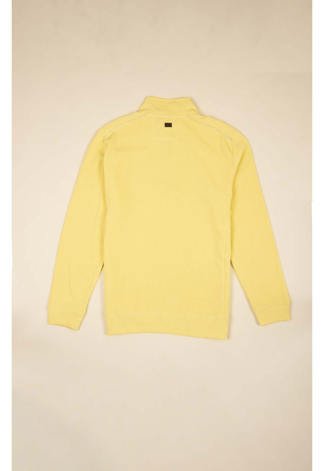 Polerón Algodón Orgánico Marbella Amarillo-1