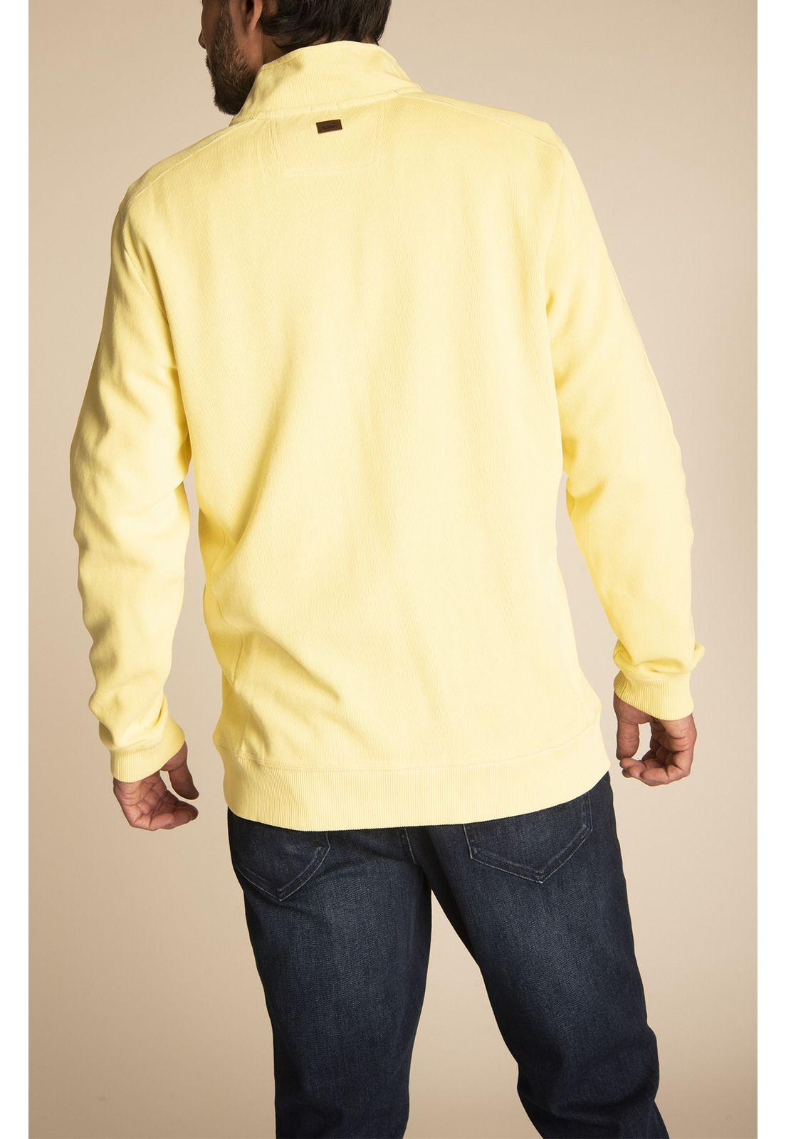 Polerón Algodón Orgánico Marbella Amarillo-7