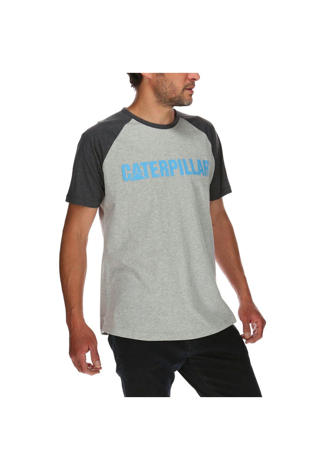 Polera Hombre Logo Team Gris-3