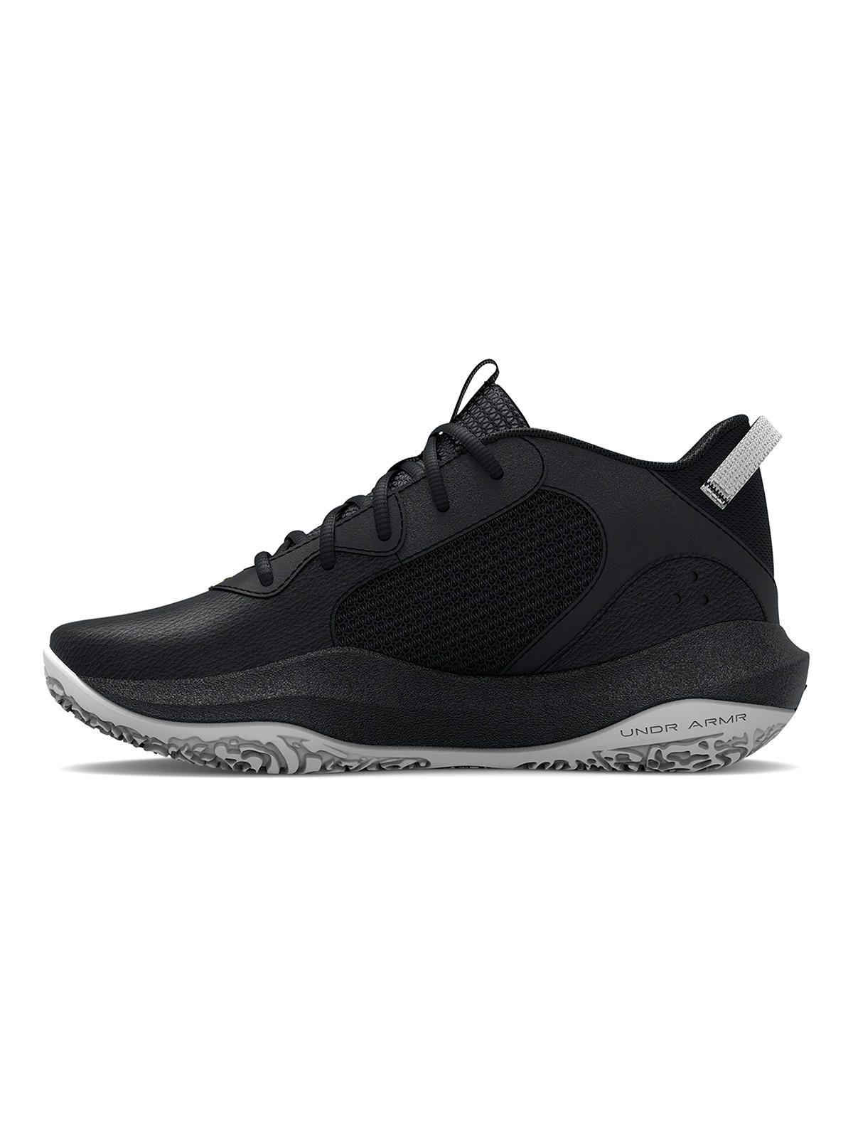 Zapatillas basketball Lockdown6 niño Negro-1