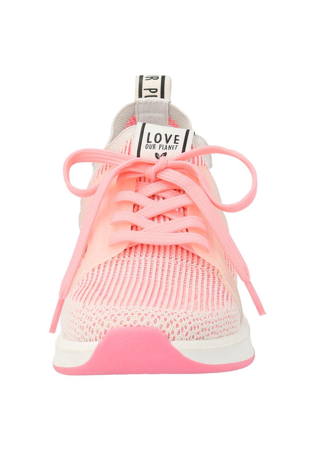 Zapatilla  Mujer Molie Rosa-2