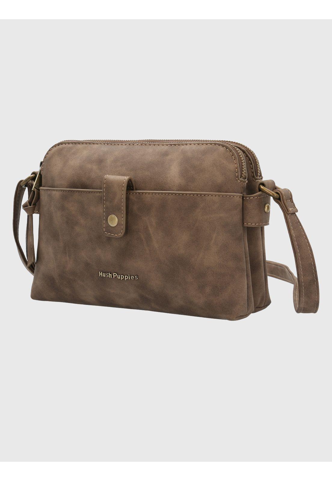 Cartera Ecocuero Café Dean Cross Mujer-1