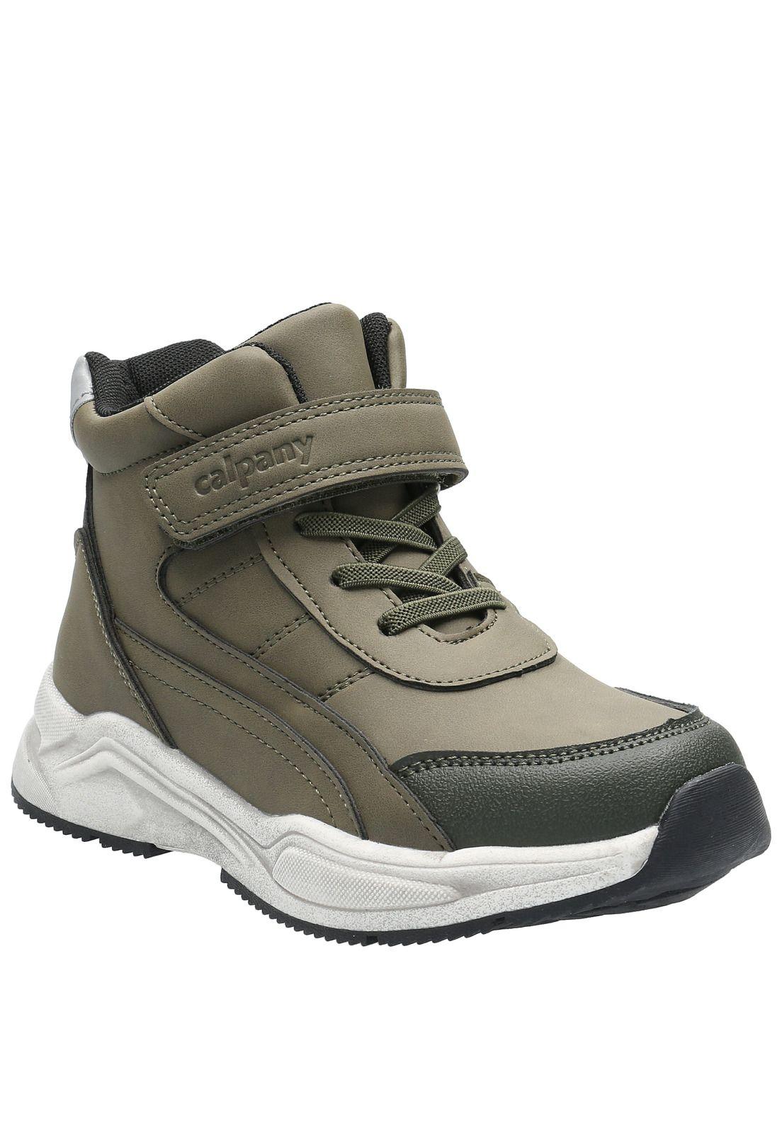 Botín Niño Donets Verde Oliva-0