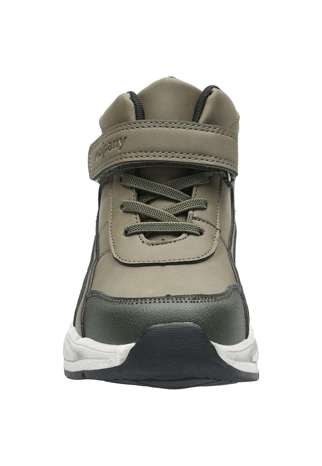 Botín Niño Donets Verde Oliva-3